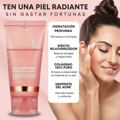 Mascara facial de Colageno