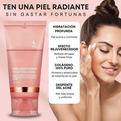 Mascara facial de Colageno