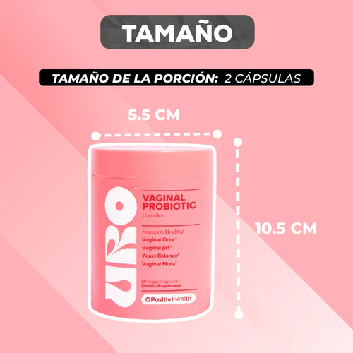 Probiótico vaginal URO- Original x EstiloUNO