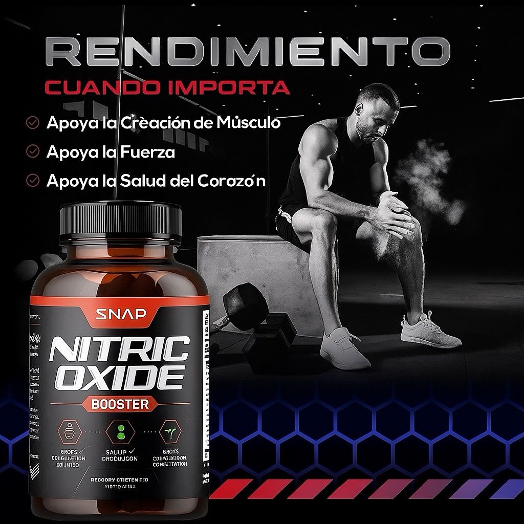 ÓXIDO NITRICO Pump, Energía y Foco (60 cap)